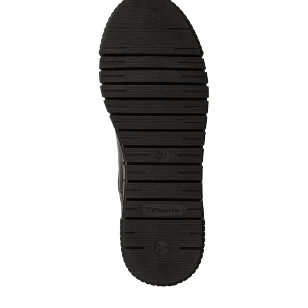 Fashion Tamaris Damenstiefel sportiv schwarz BLACK LEATHER