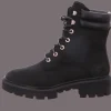 Fashion Timberland Damenstiefel sportiv schwarz schwarz