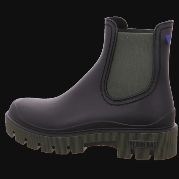 Hot Verbenas Damenstiefel sportiv schwarz grün