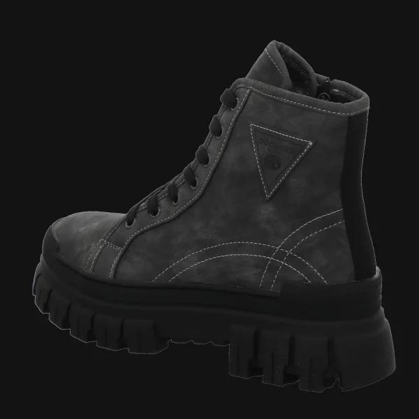 Outlet Dockers by Gerli Damenstiefel sportiv dunkelgrau/schwarz