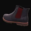 Fashion Andrea Conti Damenstiefel sportiv blau-bunt-kombiniert
