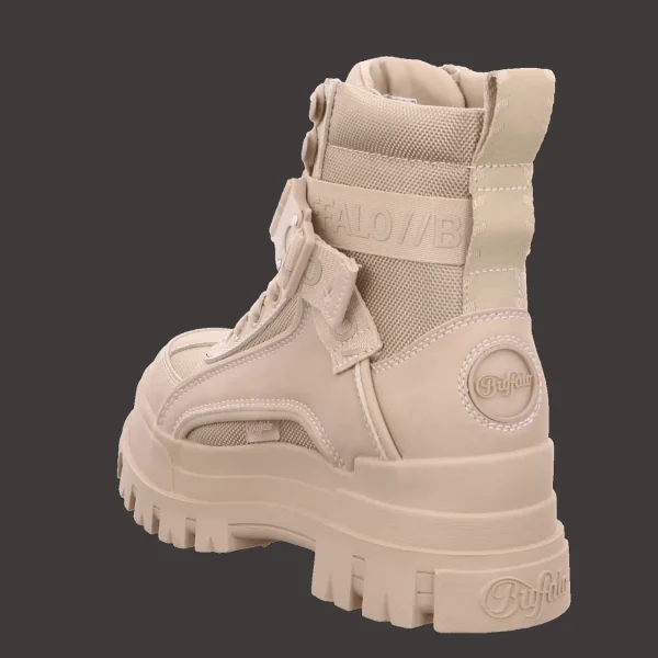 Best Buffalo Damenstiefel sportiv beige beige