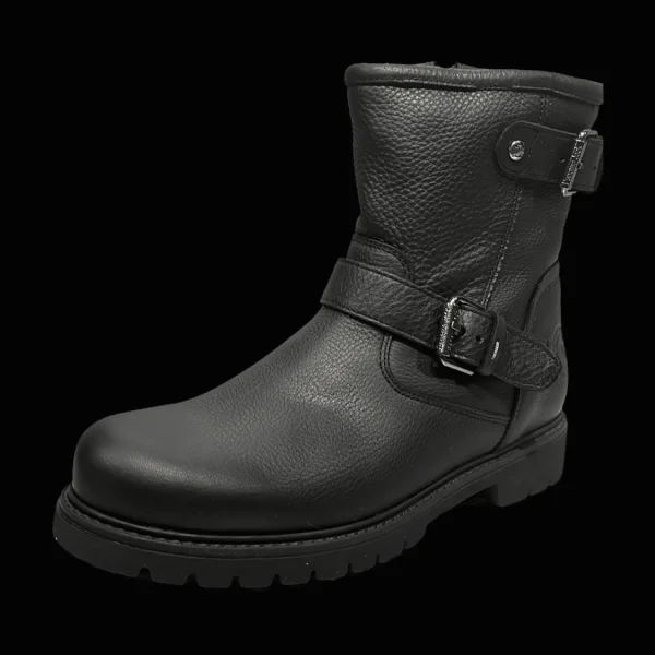 Discount Panama Jack Damenstiefel warm 1/2 Schaft schwarz