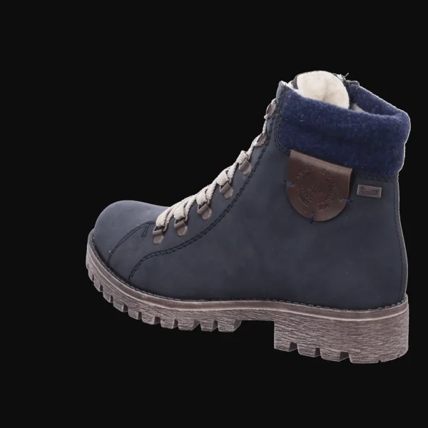 Outlet Rieker Damenstiefel warm Funktion blau