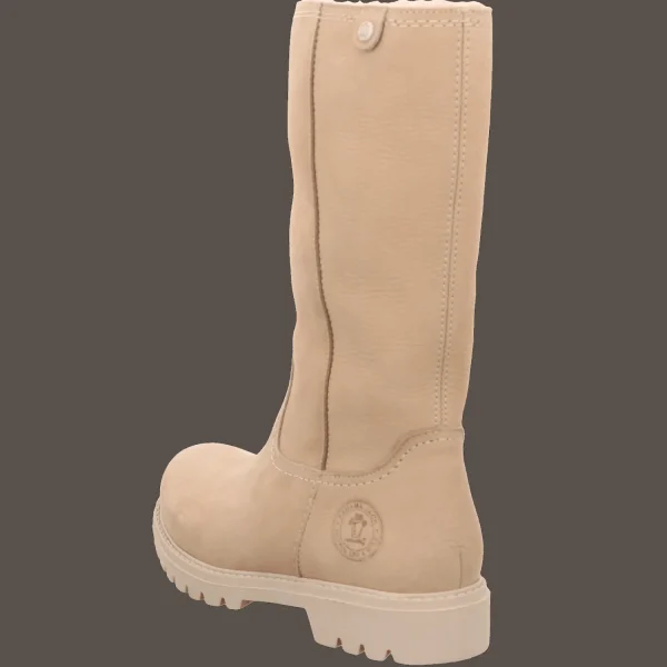 New Panama Jack Damenstiefel warm Langschaft grau