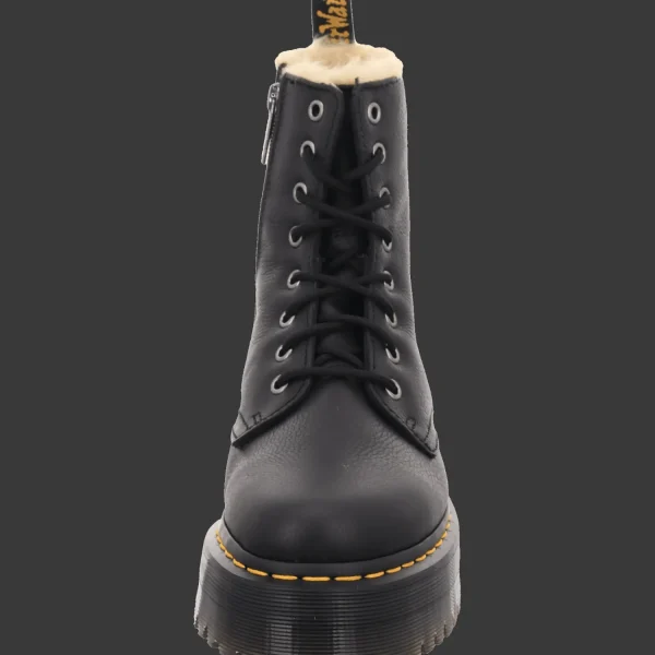 Best Sale Dr. Martens Airwair Damenstiefel warm Mode schwarz