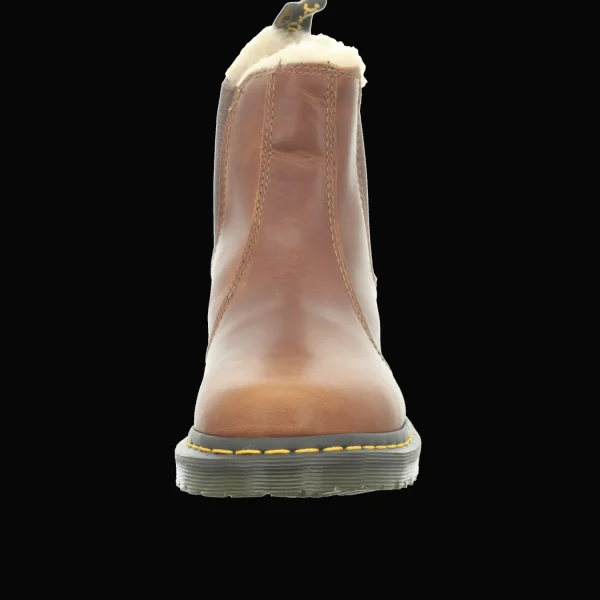 Fashion Dr. Martens Airwair Damenstiefel warm Mode Cognac