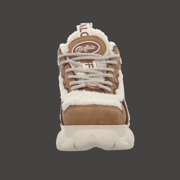 New Buffalo Damenstiefel warm Mode beige/browen