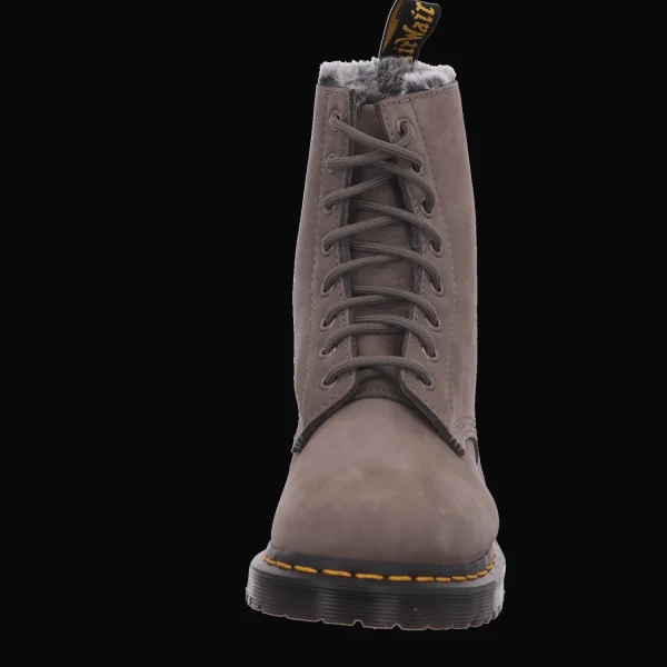 Cheap Dr. Martens Airwair Damenstiefel warm Mode grau