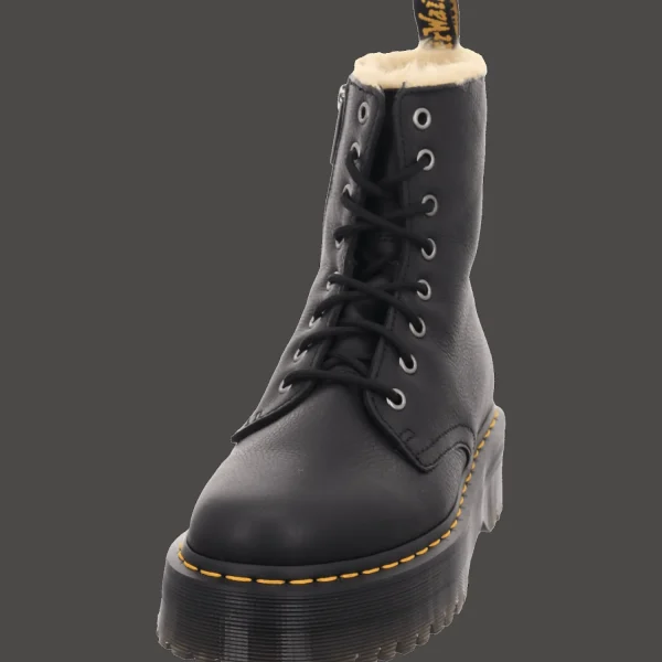 Best Sale Dr. Martens Airwair Damenstiefel warm Mode schwarz