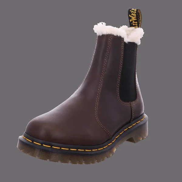 Store Dr. Martens Airwair Damenstiefel warm Mode Dark Khaki