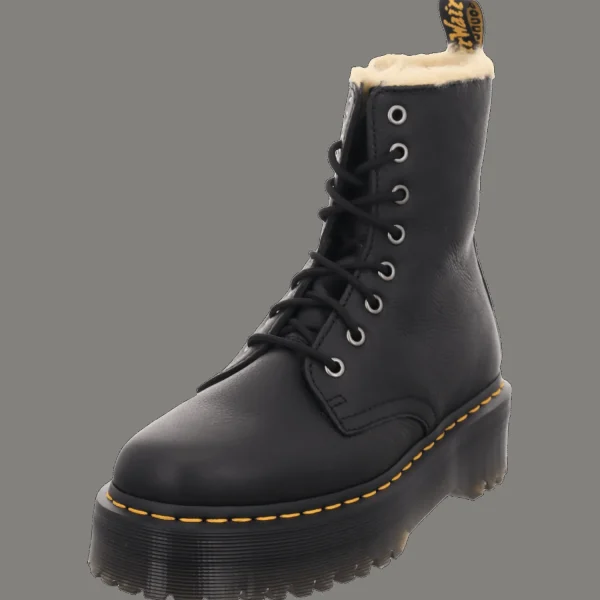 Best Sale Dr. Martens Airwair Damenstiefel warm Mode schwarz