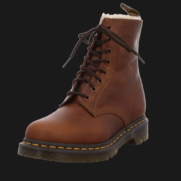 Best Dr. Martens Airwair Damenstiefel warm Mode braun