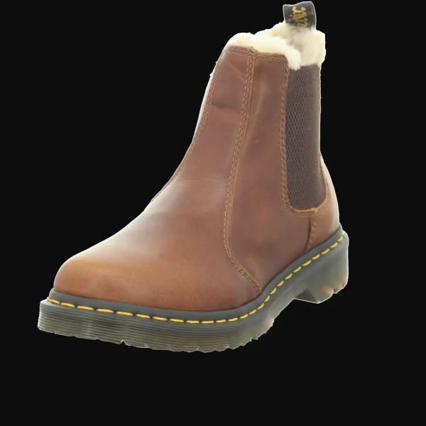 Fashion Dr. Martens Airwair Damenstiefel warm Mode Cognac