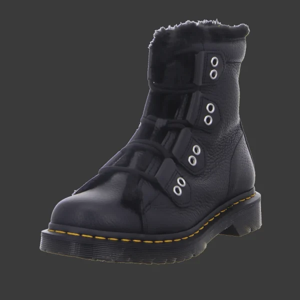 Store Dr. Martens Airwair Damenstiefel warm Mode schwarz