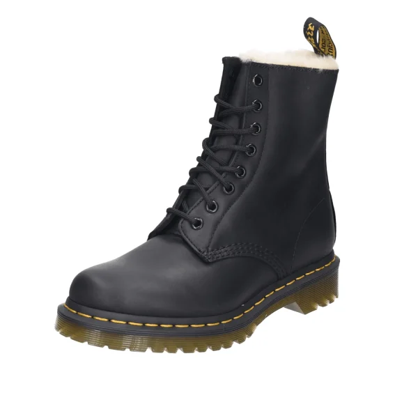 Best Dr. Martens Airwair Damenstiefel warm Mode Black Wyoming