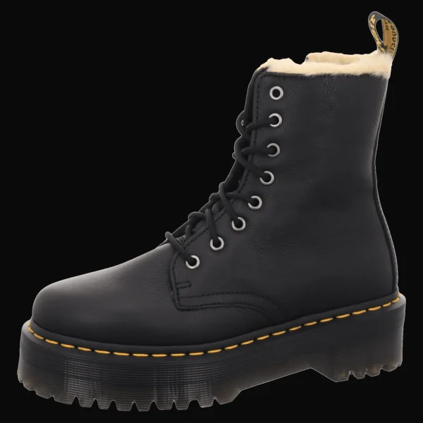 Best Sale Dr. Martens Airwair Damenstiefel warm Mode schwarz