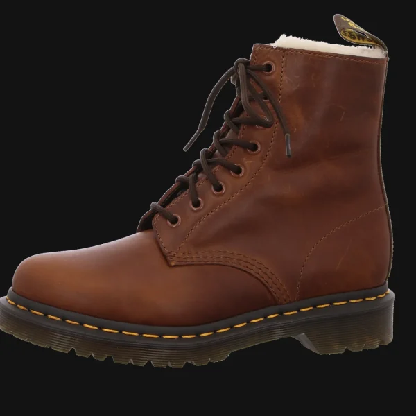 Best Dr. Martens Airwair Damenstiefel warm Mode braun