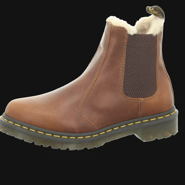 Fashion Dr. Martens Airwair Damenstiefel warm Mode Cognac