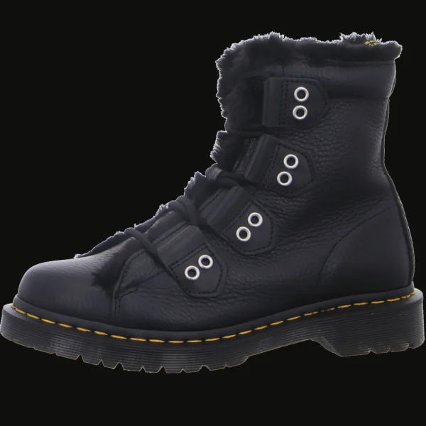 Store Dr. Martens Airwair Damenstiefel warm Mode schwarz