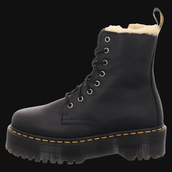Best Sale Dr. Martens Airwair Damenstiefel warm Mode schwarz