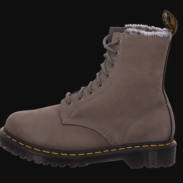 Cheap Dr. Martens Airwair Damenstiefel warm Mode grau