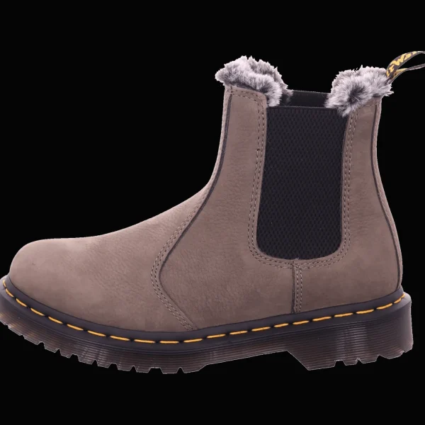 Discount Dr. Martens Airwair Damenstiefel warm Mode grau