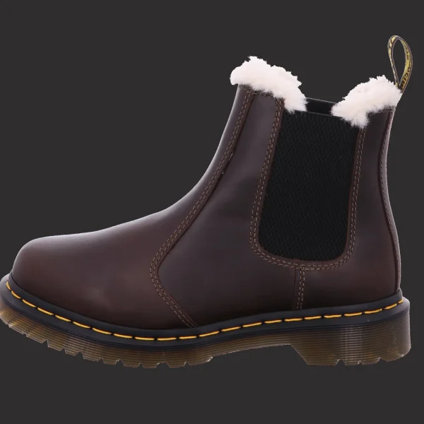 Store Dr. Martens Airwair Damenstiefel warm Mode Dark Khaki