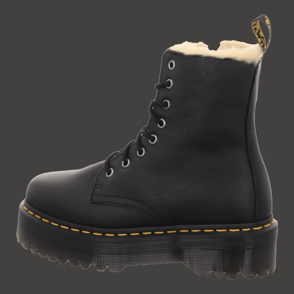 Best Sale Dr. Martens Airwair Damenstiefel warm Mode schwarz
