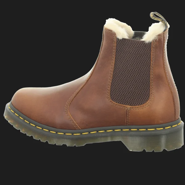 Fashion Dr. Martens Airwair Damenstiefel warm Mode Cognac