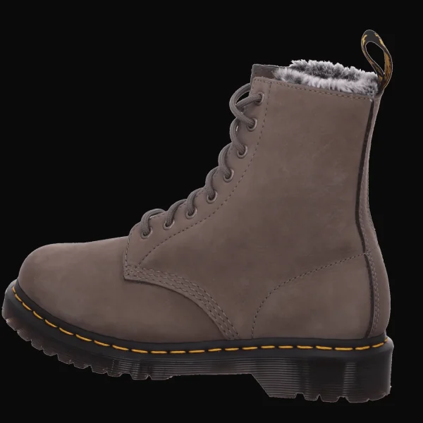 Cheap Dr. Martens Airwair Damenstiefel warm Mode grau