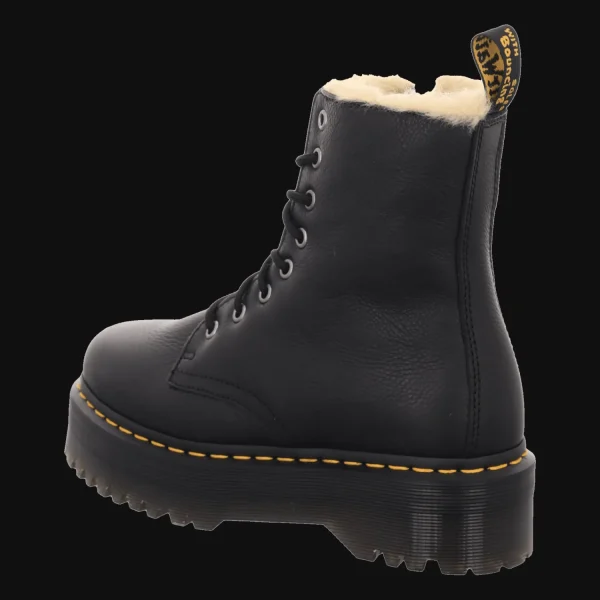 Best Sale Dr. Martens Airwair Damenstiefel warm Mode schwarz