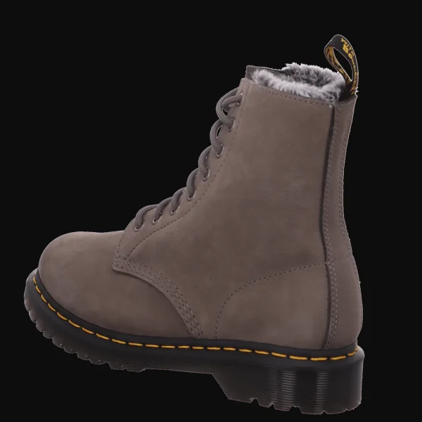 Cheap Dr. Martens Airwair Damenstiefel warm Mode grau