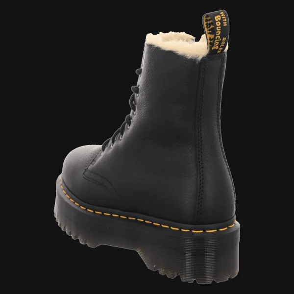 Best Sale Dr. Martens Airwair Damenstiefel warm Mode schwarz