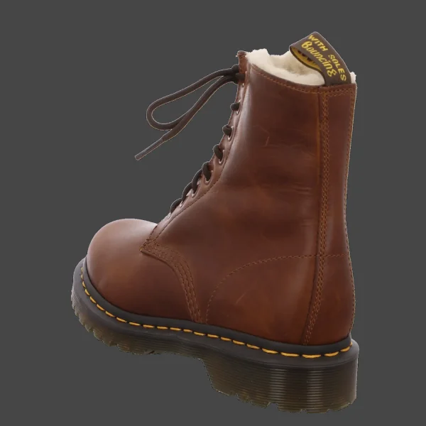 Best Dr. Martens Airwair Damenstiefel warm Mode braun