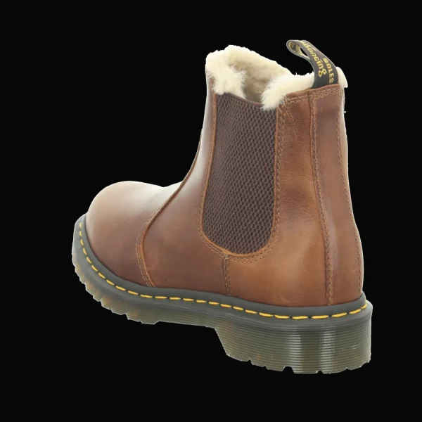 Fashion Dr. Martens Airwair Damenstiefel warm Mode Cognac
