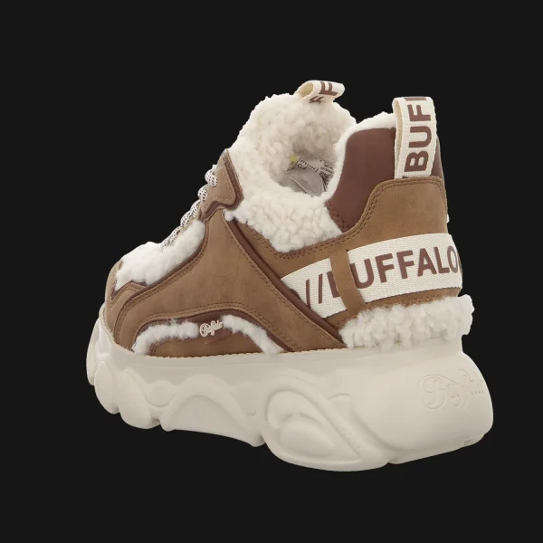 New Buffalo Damenstiefel warm Mode beige/browen