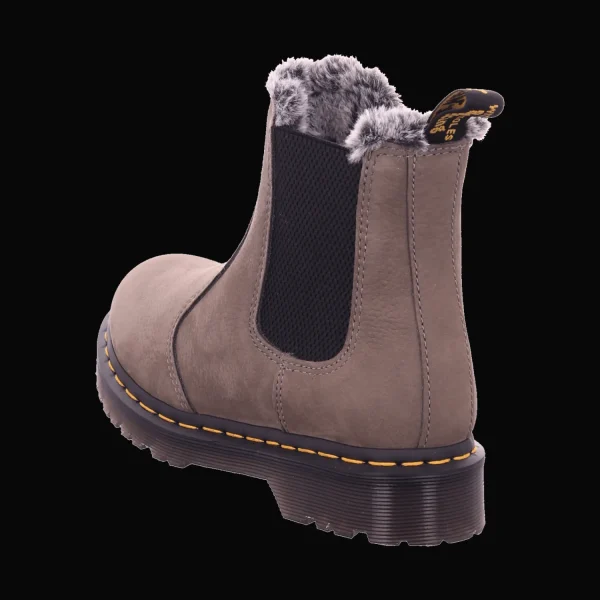 Discount Dr. Martens Airwair Damenstiefel warm Mode grau