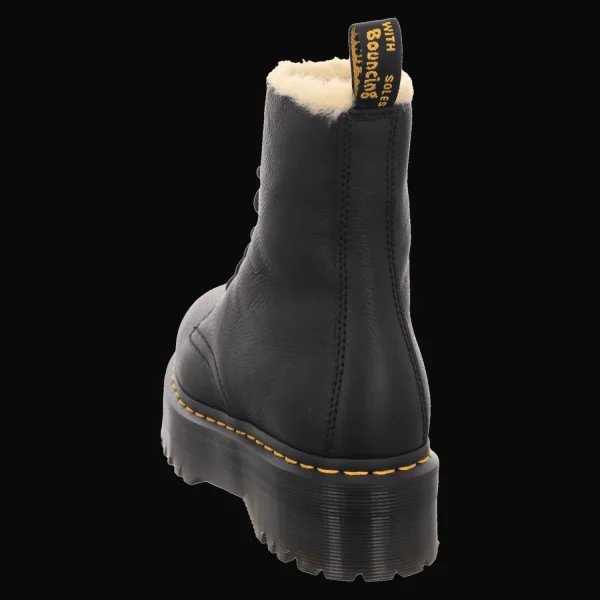 Best Sale Dr. Martens Airwair Damenstiefel warm Mode schwarz