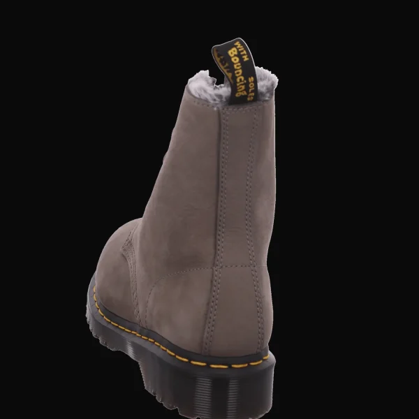 Cheap Dr. Martens Airwair Damenstiefel warm Mode grau