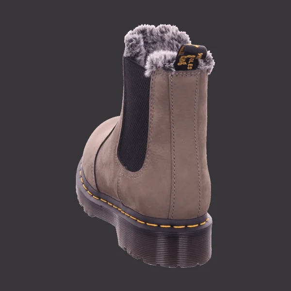 Discount Dr. Martens Airwair Damenstiefel warm Mode grau