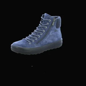Best Sale legero Damenstiefel warm Wellness blau