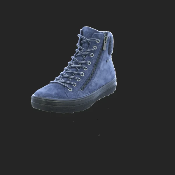 Best Sale legero Damenstiefel warm Wellness blau