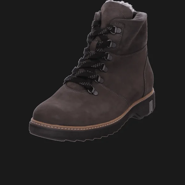 Best Waldläufer Damenstiefel warm Wellness grau-kombiniert