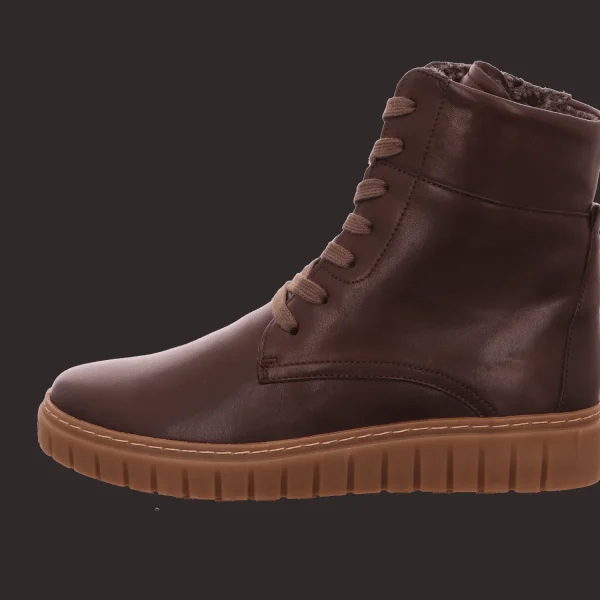 Discount Semler Damenstiefel warm Wellness dunkel-braun