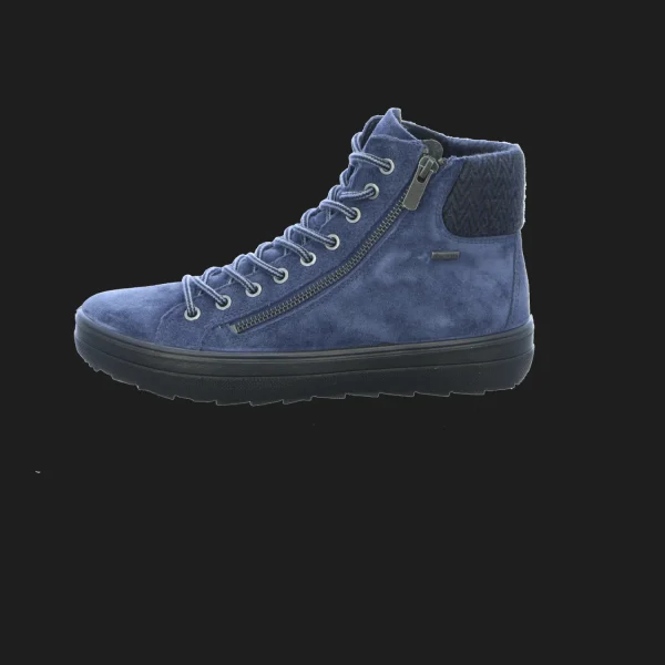 Best Sale legero Damenstiefel warm Wellness blau