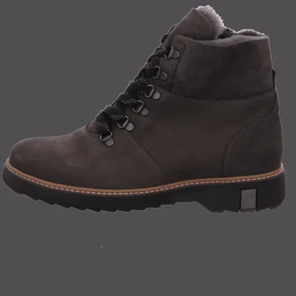 Best Waldläufer Damenstiefel warm Wellness grau-kombiniert