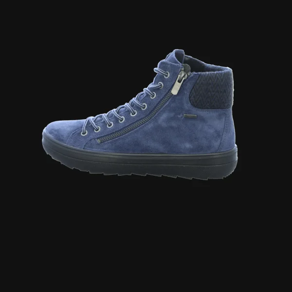 Best Sale legero Damenstiefel warm Wellness blau