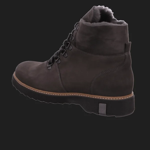 Best Waldläufer Damenstiefel warm Wellness grau-kombiniert