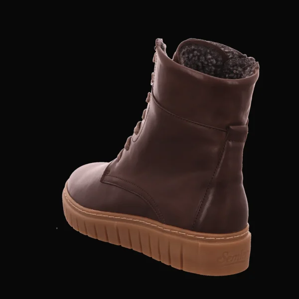 Discount Semler Damenstiefel warm Wellness dunkel-braun